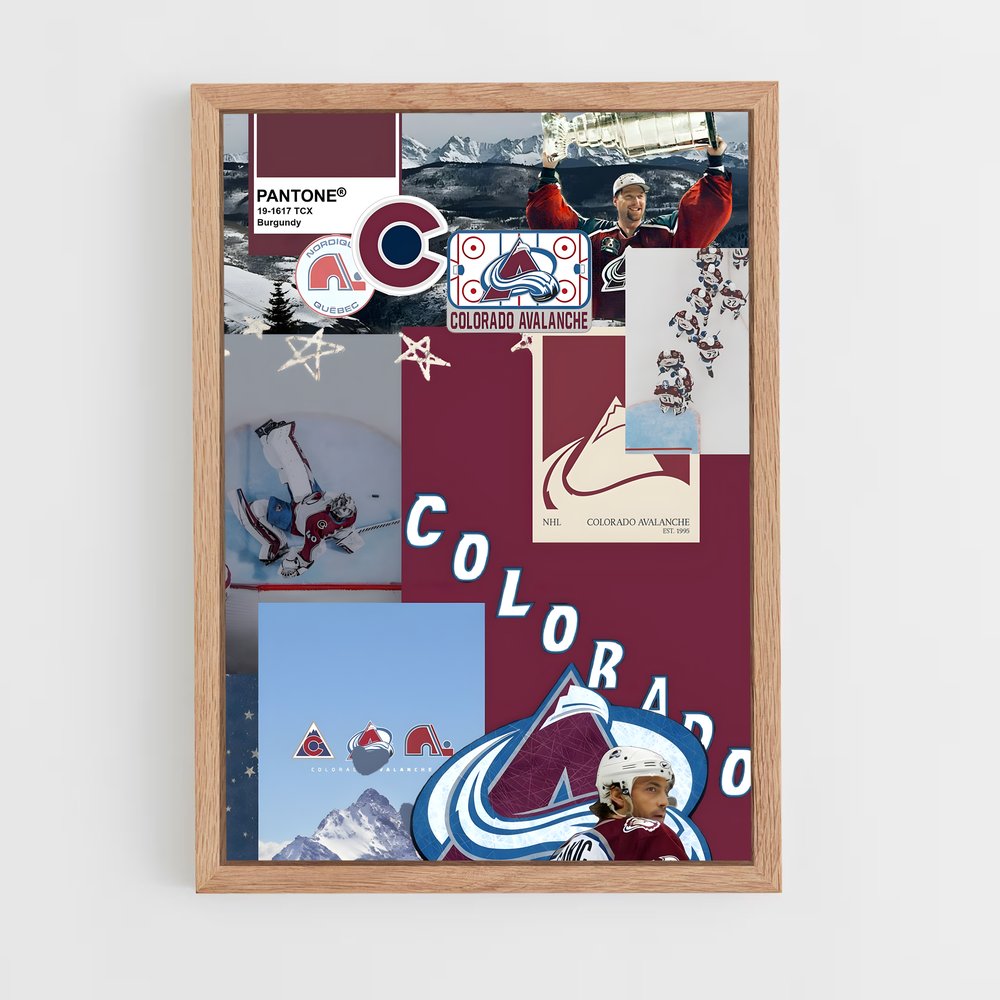 ap-colorado avalanche-11 cadre Bois clair