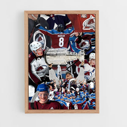 ap-colorado avalanche-16 cadre Bois clair