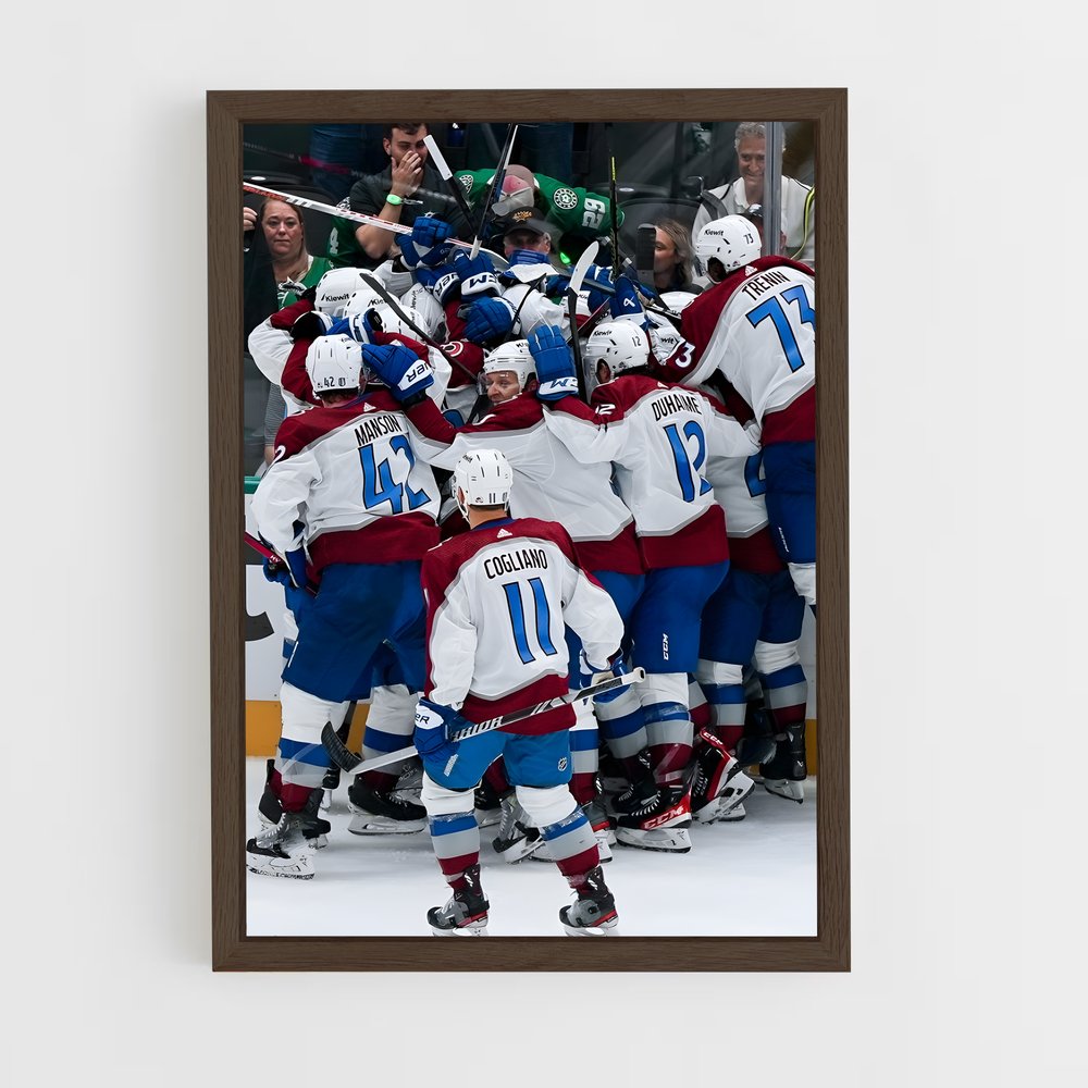 ap-colorado avalanche-17 cadre Bois foncé