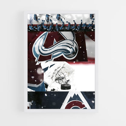 ap-colorado avalanche-8 cadre Blanc