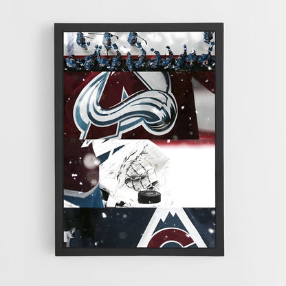 ap-colorado avalanche-8 cadre Noir