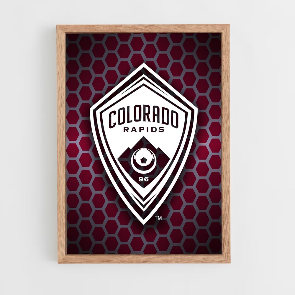 ap-colorado rapids-9 cadre Bois clair