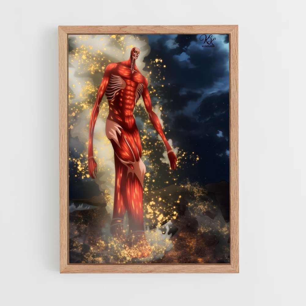 ap-colossal titan-9 cadre Bois clair