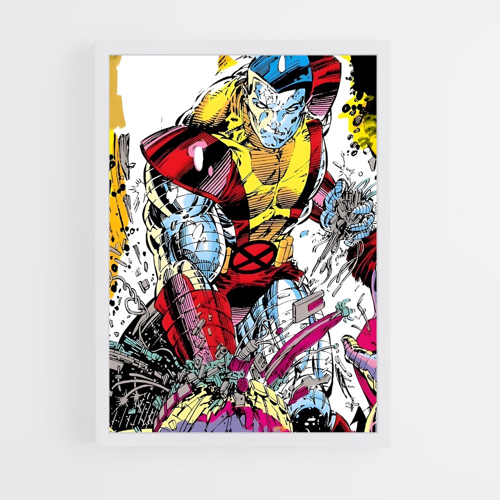 ap-colossus x-men-6 cadre Blanc