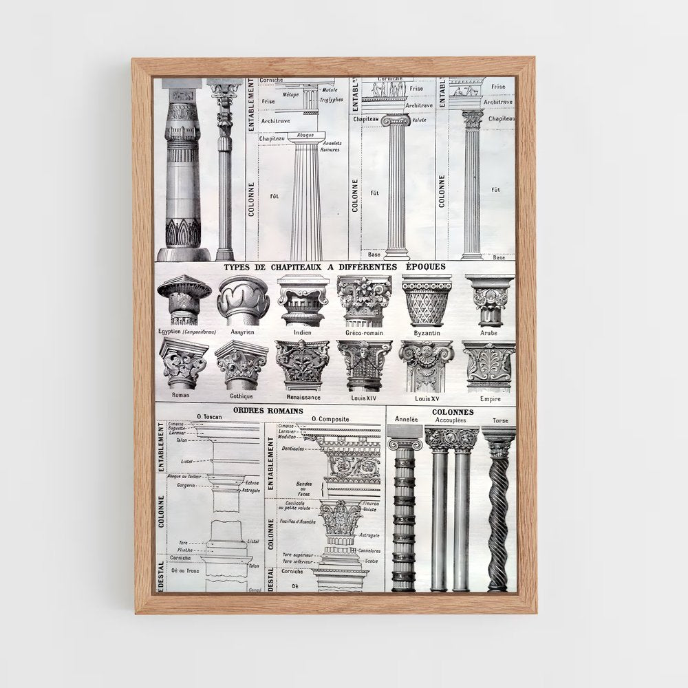 ap-columns-6 cadre Bois clair