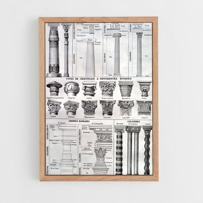 ap-columns-6 cadre Bois clair