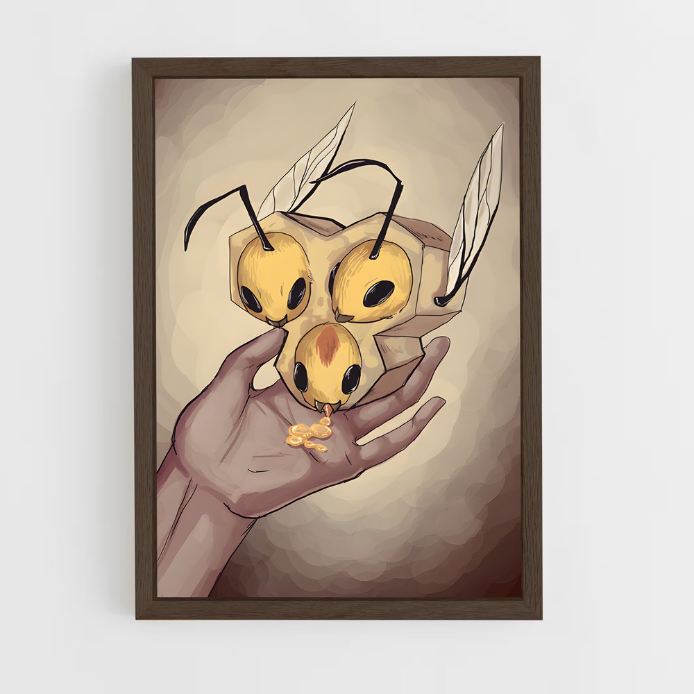 ap-combee-1 cadre Bois foncé