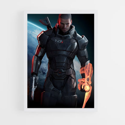 ap-commander shepard-2 cadre Blanc
