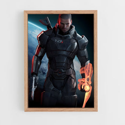 ap-commander shepard-2 cadre Bois clair