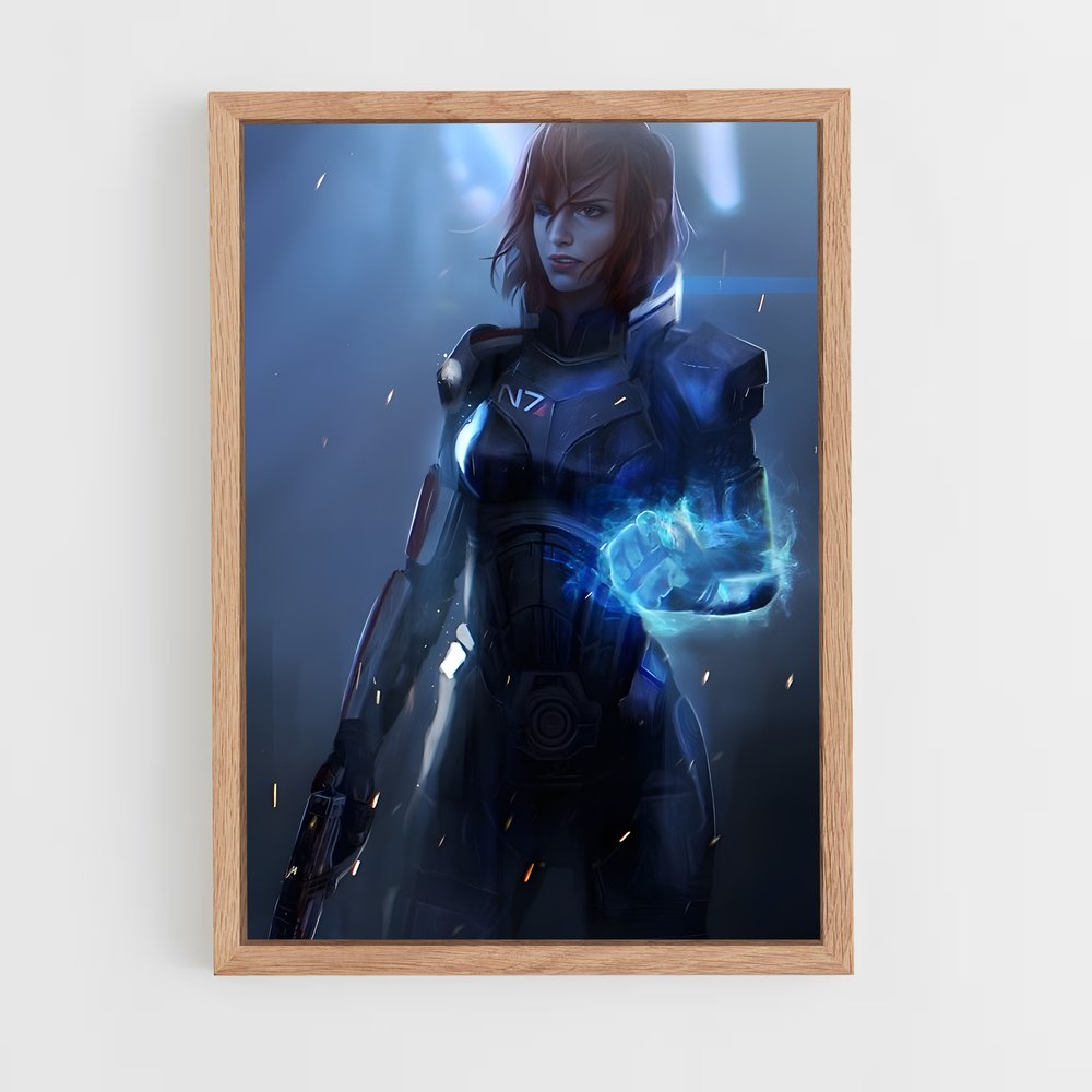 ap-commander shepard-3 cadre Bois clair