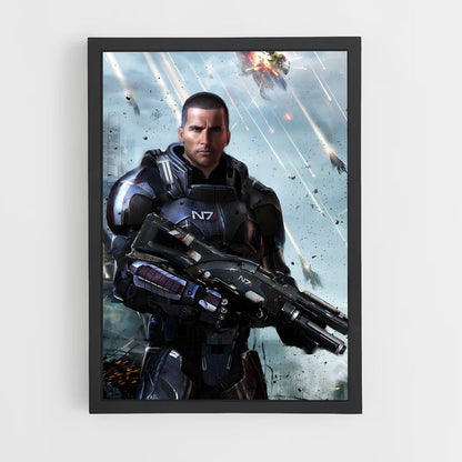 ap-commander shepard-5 cadre Noir
