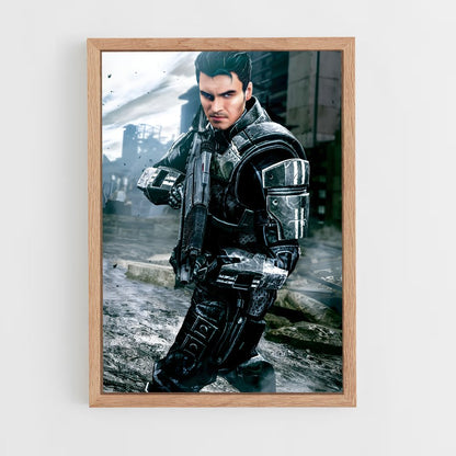 ap-commander shepard-6 cadre Bois clair