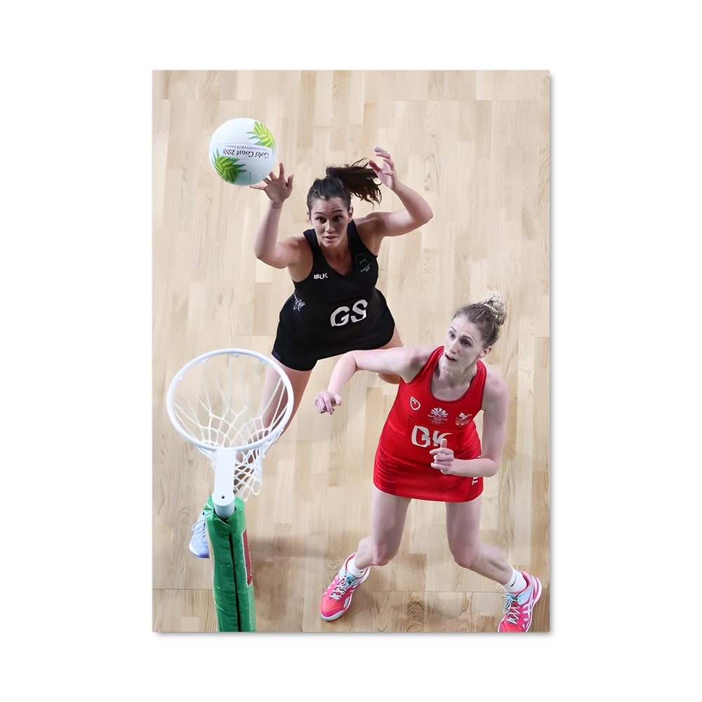 Poster Commonwealth games netball 74499