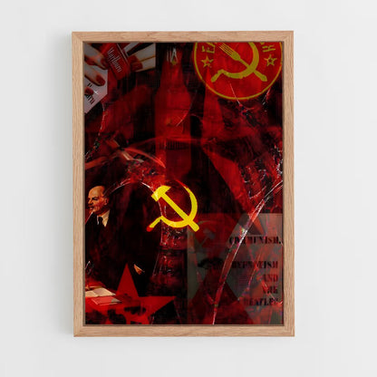 ap-communism-4 cadre Bois clair