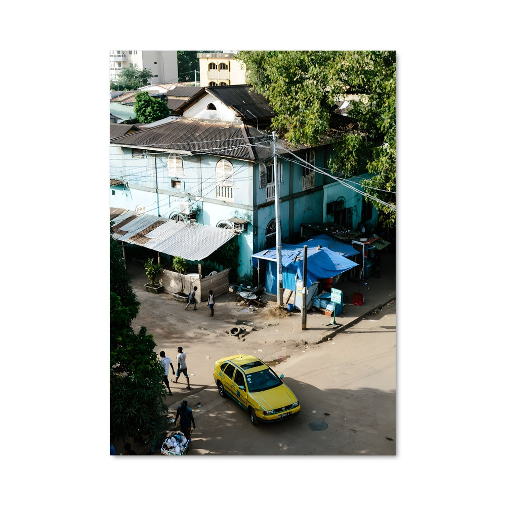 Poster La Voiture Jaune