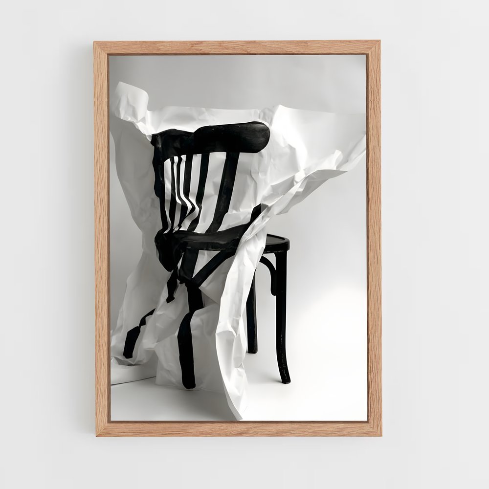 ap-conceptual art-2 cadre Bois clair