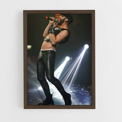 ap-conchita wurst-7 cadre Bois foncé