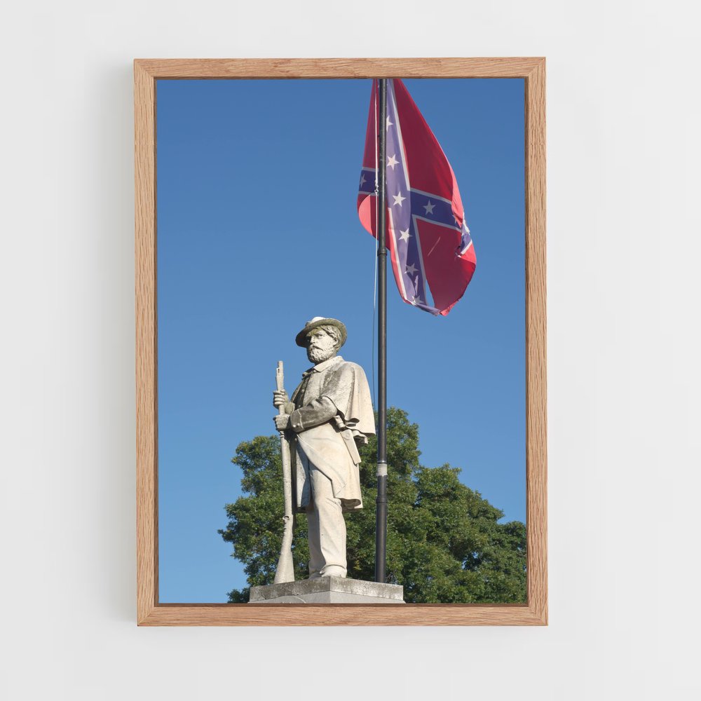 ap-confederate states flag-2 cadre Bois clair