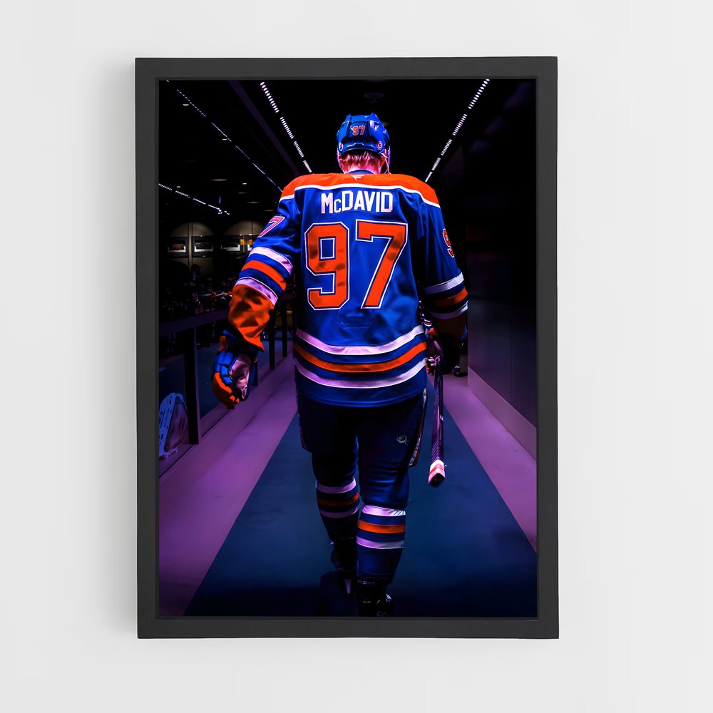 ap-connor mcdavid-1 cadre Noir