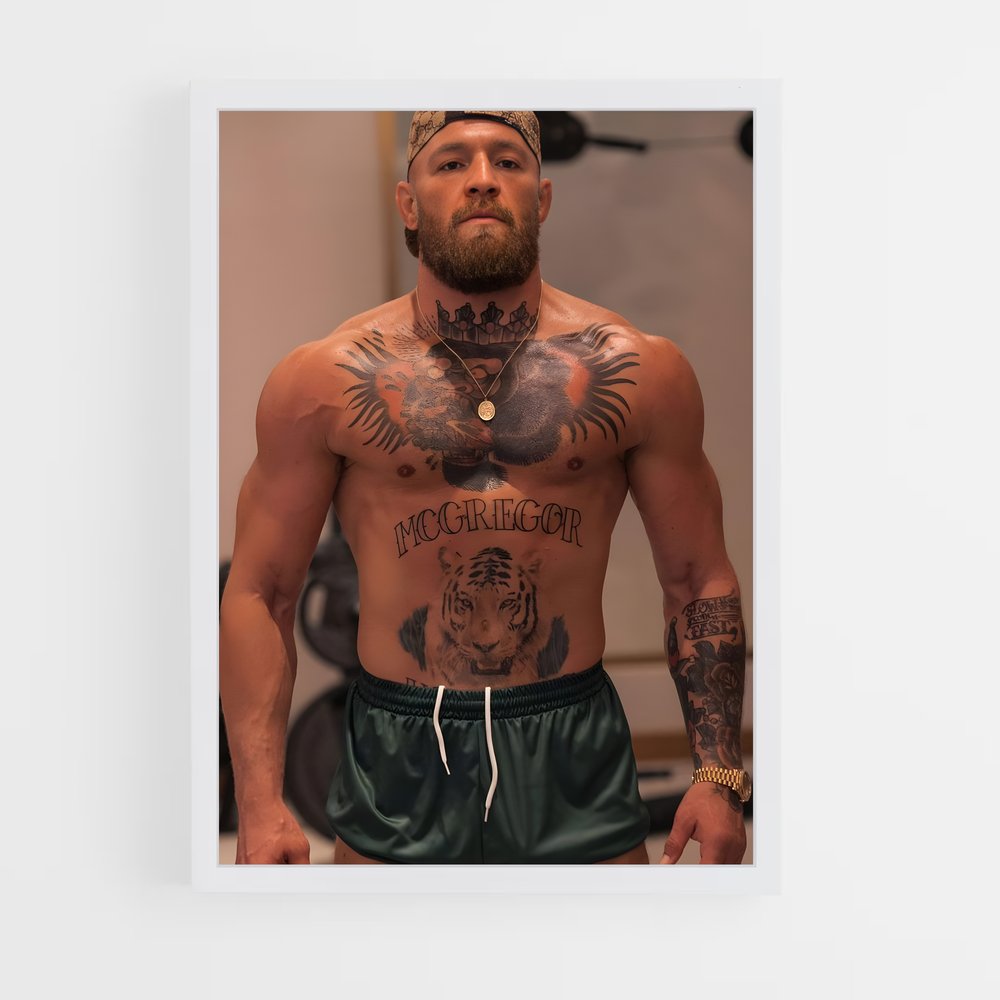 ap-conor mcgregor-11 cadre Blanc