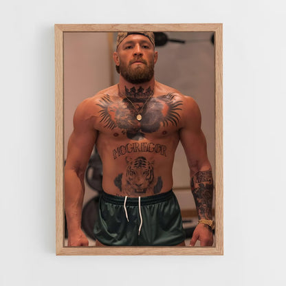 ap-conor mcgregor-11 cadre Bois clair