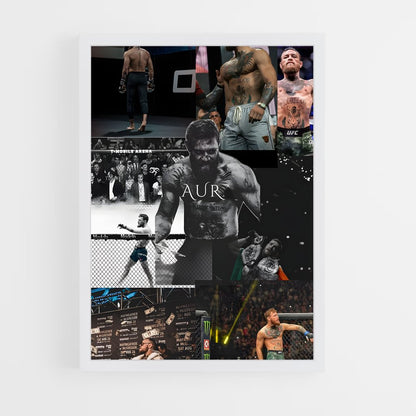 ap-conor mcgregor-12 cadre Blanc