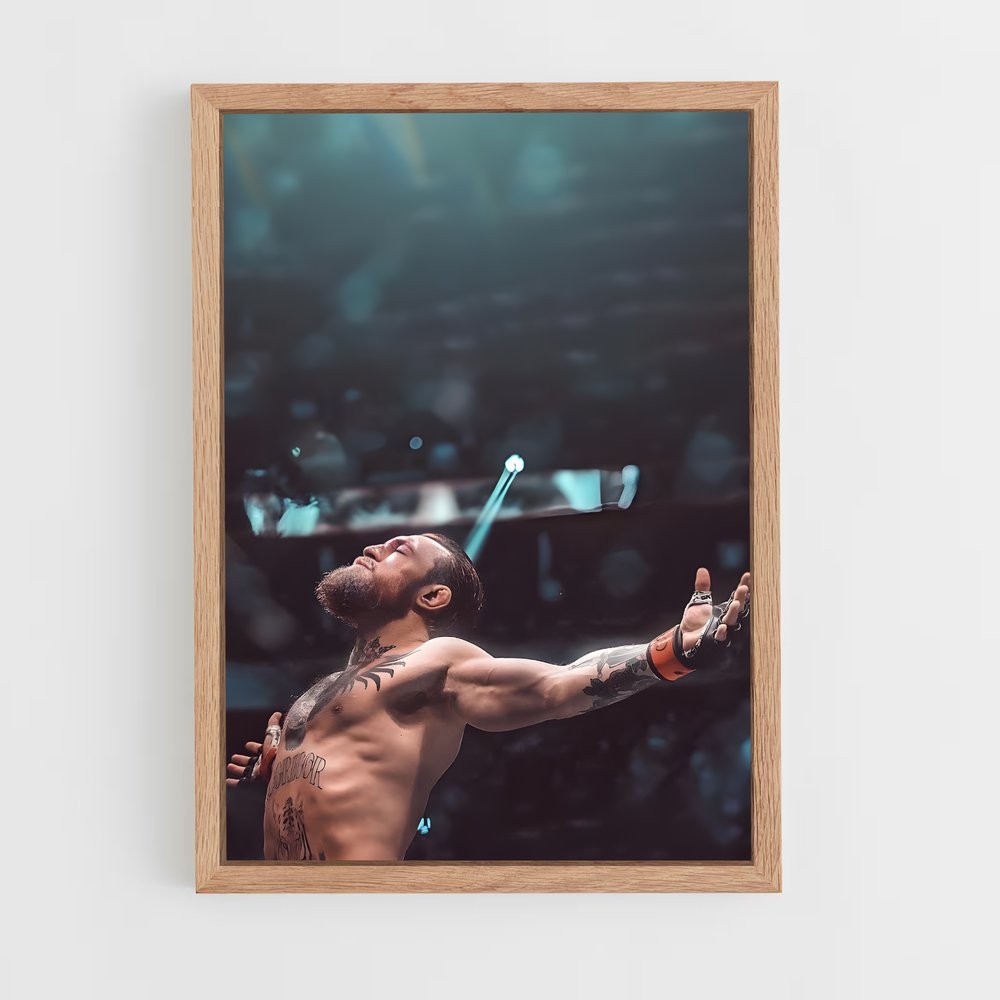 ap-conor mcgregor-14 cadre Bois clair