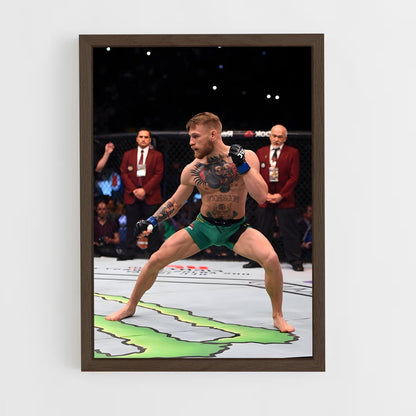 ap-conor mcgregor-3 cadre Bois foncé
