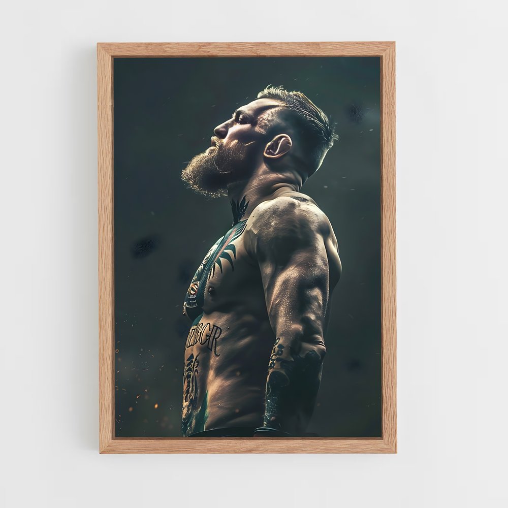 ap-conor mcgregor-4 cadre Bois clair