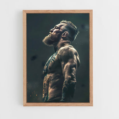 ap-conor mcgregor-4 cadre Bois clair