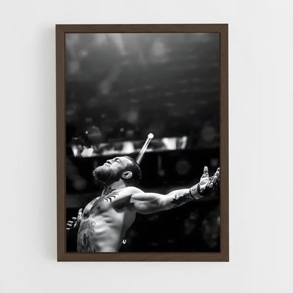 ap-conor mcgregor-5 cadre Bois foncé