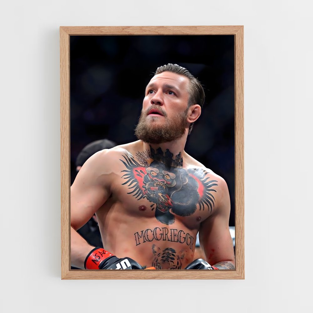 ap-conor mcgregor-7 cadre Bois clair