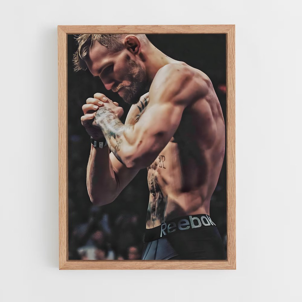 ap-conor mcgregor-8 cadre Bois clair