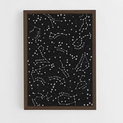 ap-constellation-10 cadre Bois foncé