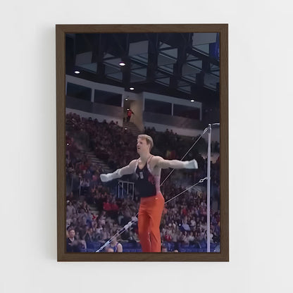 ap-continental championships gymnastics-3 cadre Bois foncé