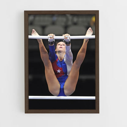 ap-continental championships gymnastics-4 cadre Bois foncé