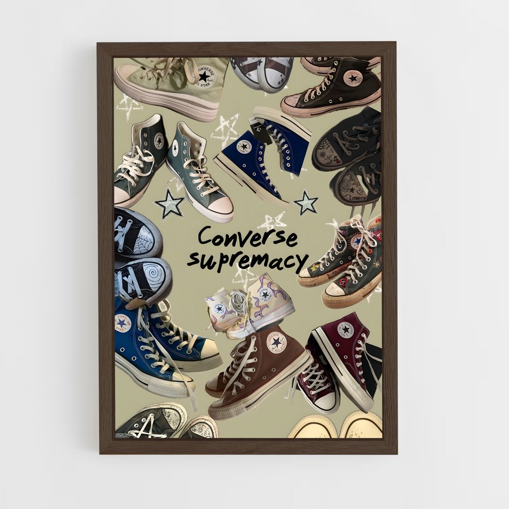 ap-converse-1 cadre Bois foncé
