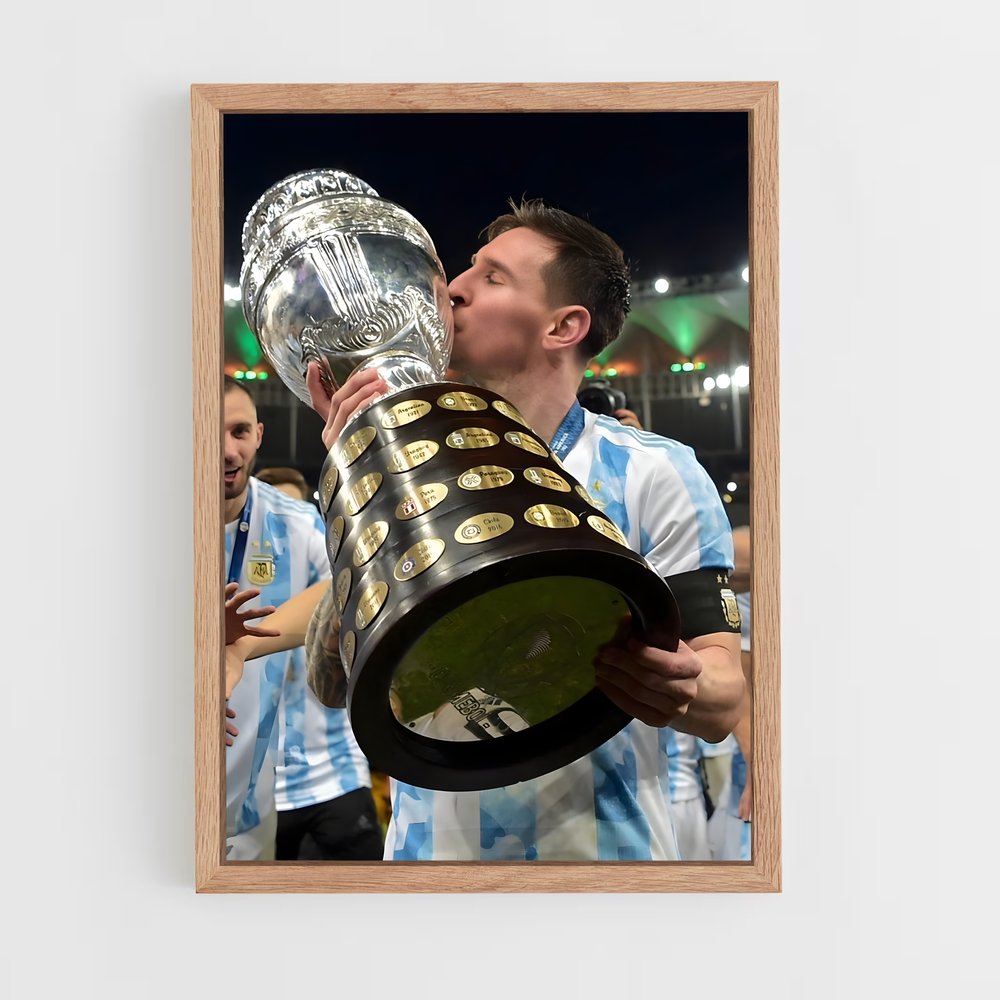 ap-copa america-2 cadre Bois clair