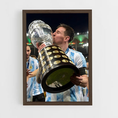 ap-copa america-2 cadre Bois foncé