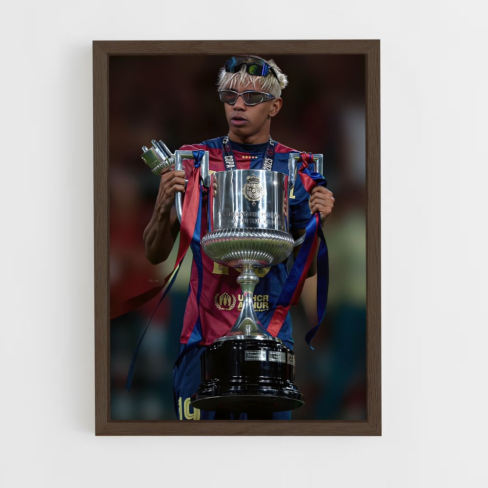 ap-copa del rey-4 cadre Bois foncé