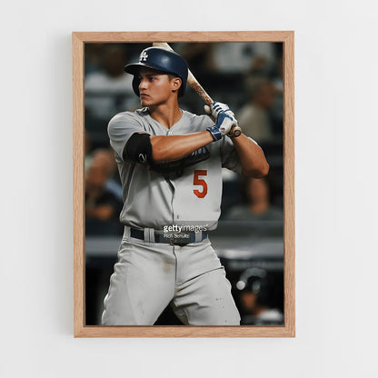 ap-corey seager-1 cadre Bois clair