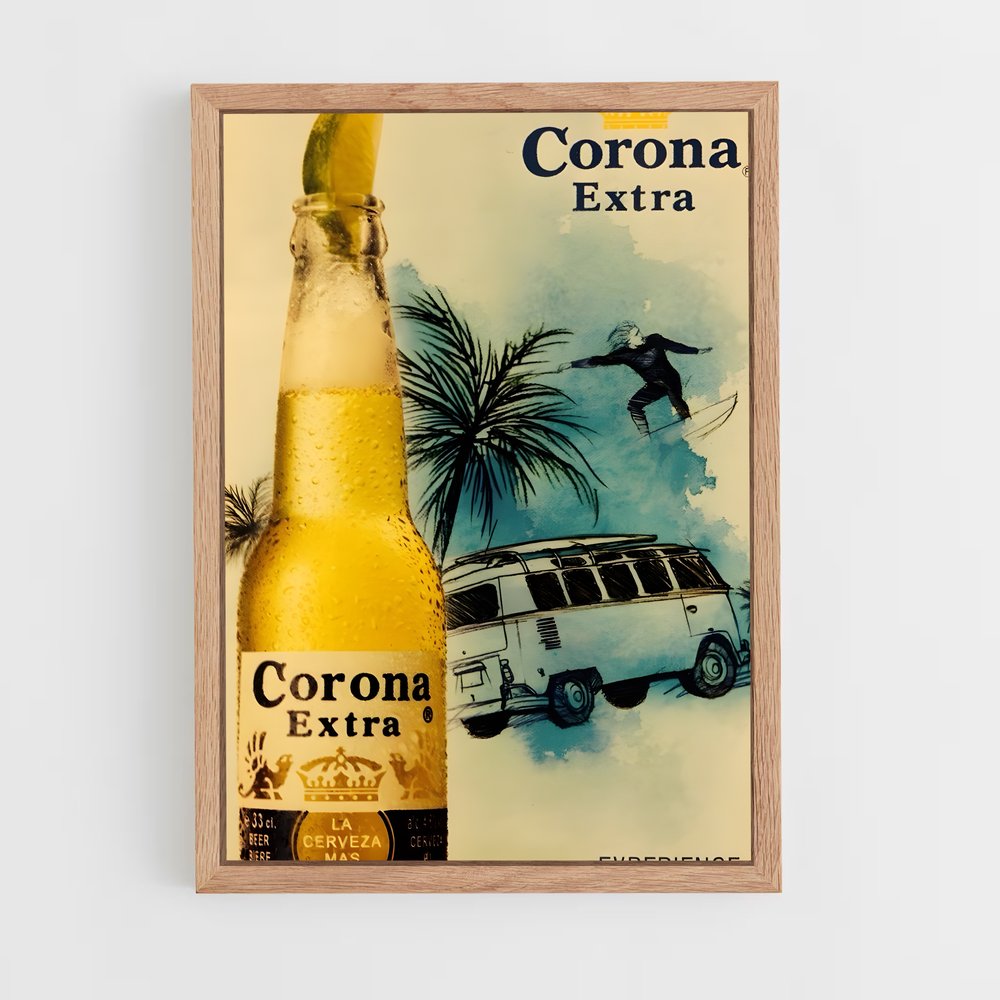 ap-corona-3 cadre Bois clair