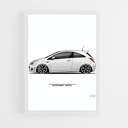ap-corsa opc-1 cadre Blanc