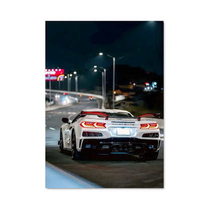 Poster Nuit Vitesse