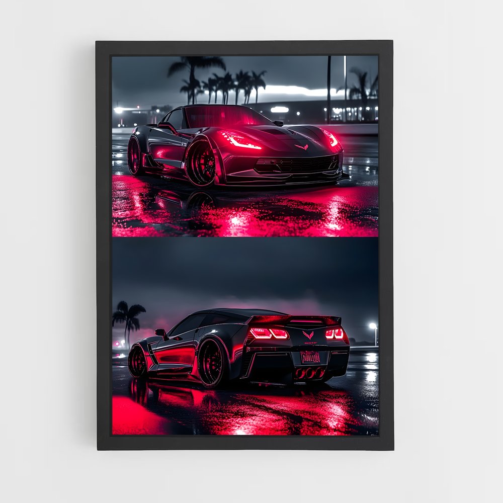 ap-corvette c7 gt3-r-2 cadre Noir