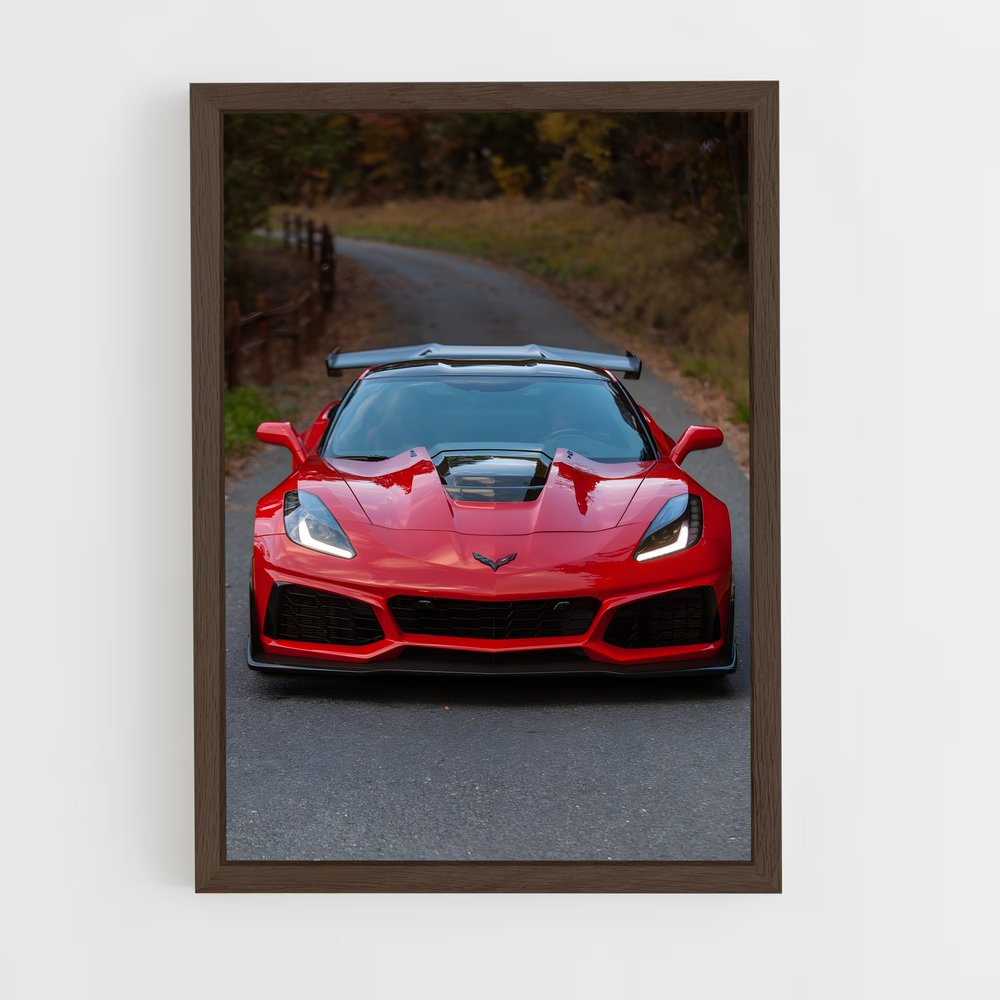 ap-corvette c7 zr1-1 cadre Bois foncé