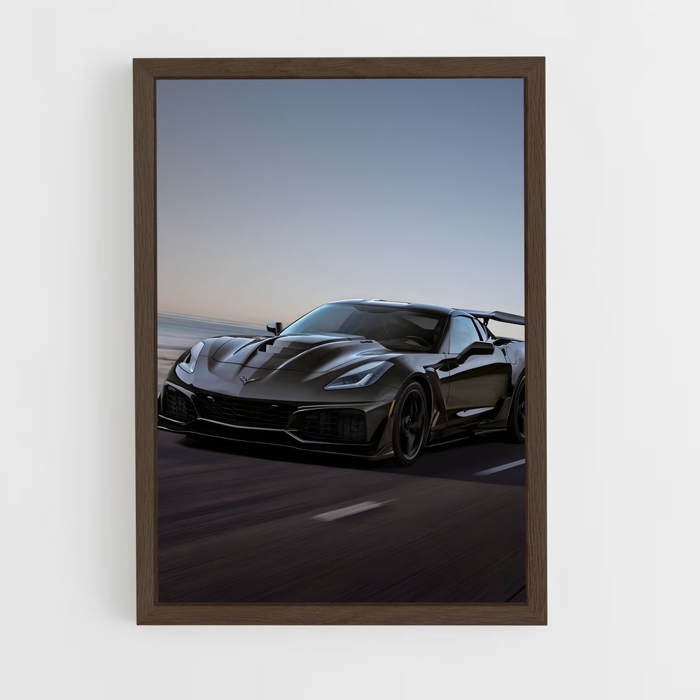 ap-corvette c7 zr1-2 cadre Bois foncé