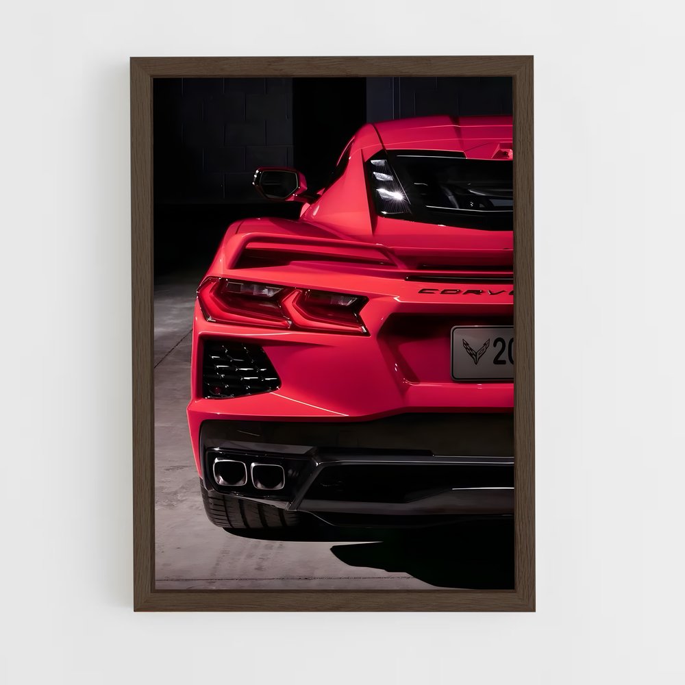 ap-corvette c8 stingray-3 cadre Bois foncé