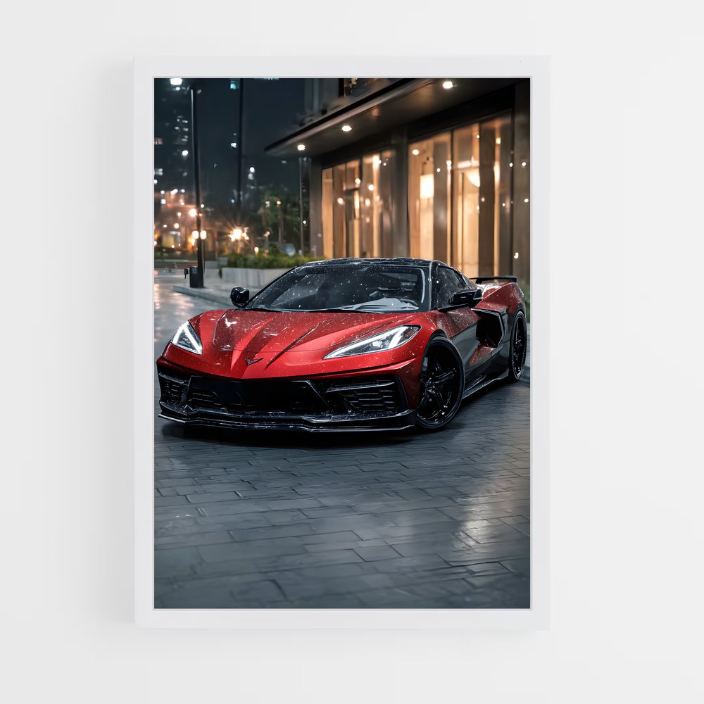 ap-corvette c8 z06-1 cadre Blanc