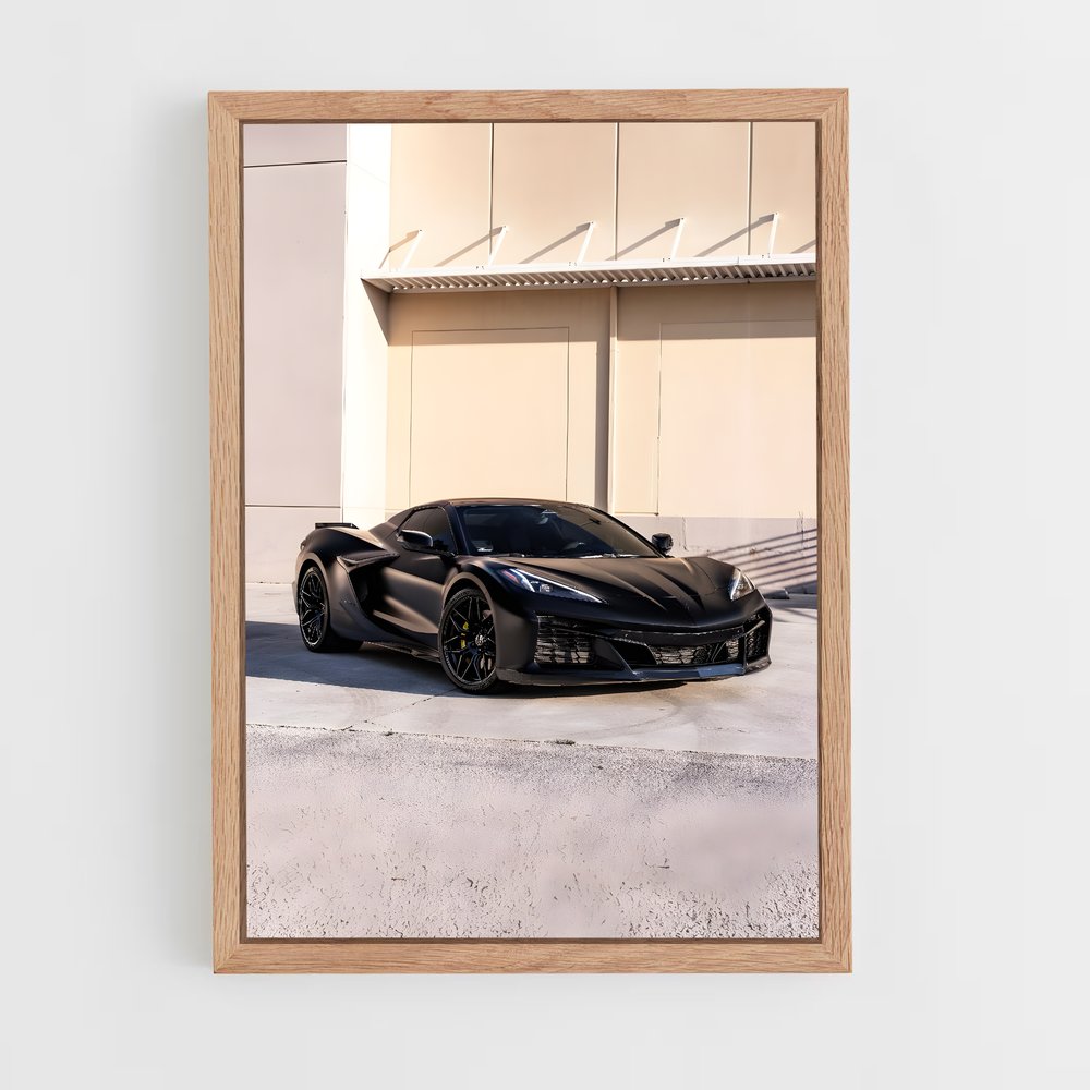 ap-corvette c8 z06-3 cadre Bois clair